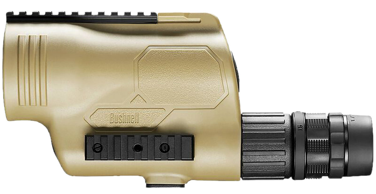 Bushnell 781545ED Legend Tactical Straight Body Spotting Scope 15-45x60mm MIL-Hash