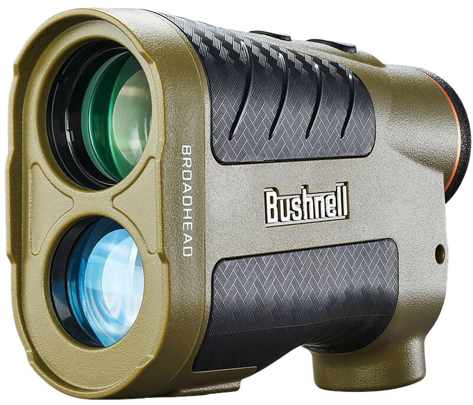 Bushnell LA1500AD Broadhead Laser Rangefinder Green Aluminum 6x25mm 1500 yds Max Archery Tripod Compatible