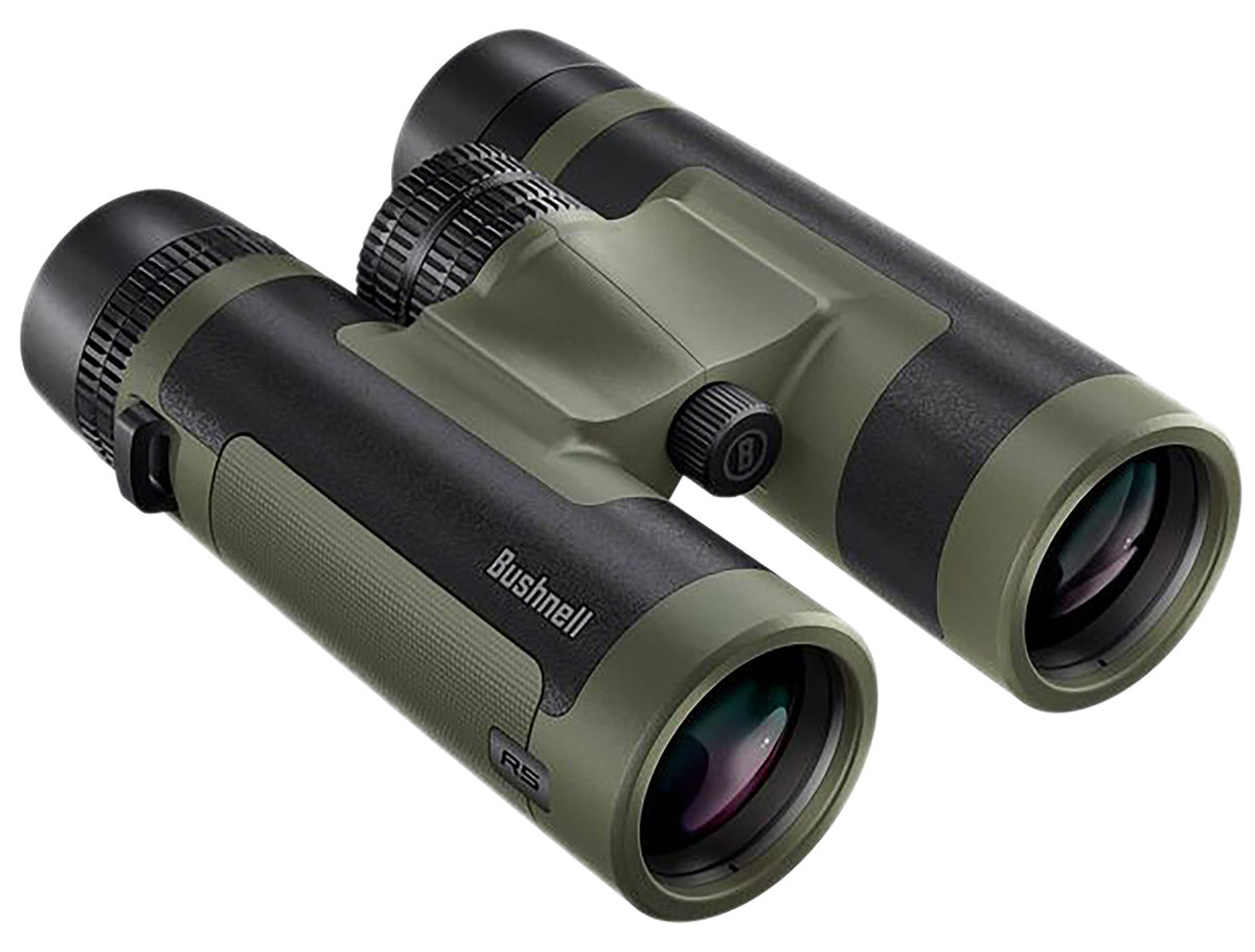 Bushnell R5-1042 10-Power 42mm BaK-4 Roof Prism Binocular Aluminum Green