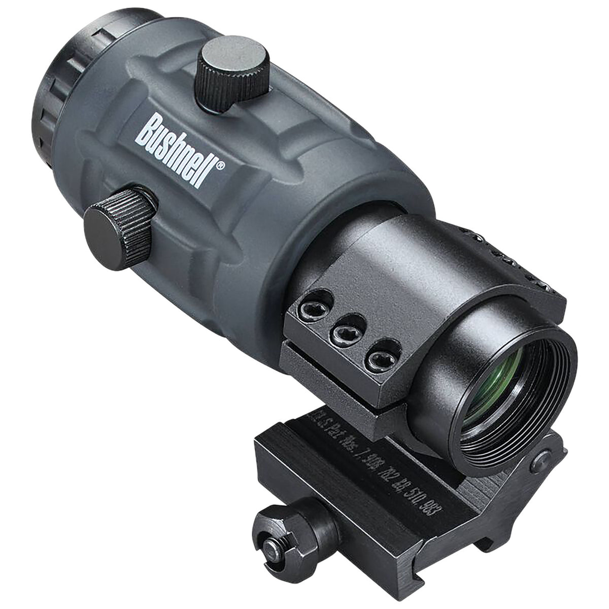 Bushnell AR731304 3x Transition Magnifier Flip-Up Black 24mm for Red Dot Sights