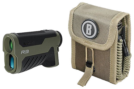 Bushnell R3-1200 R3 Laser Rangefinder Ranger Green 6x25mm 1200 yds Max Archery and Rifle Vault Lite