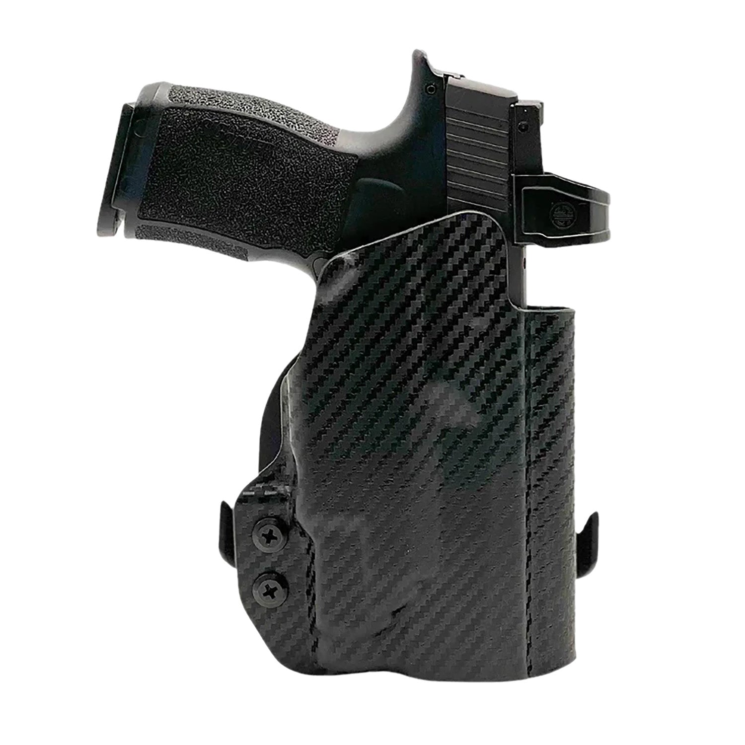 Rounded Gear Carbon Fiber Kydex OWB Paddle Holster Sig P365 TLR-7 Right Hand
