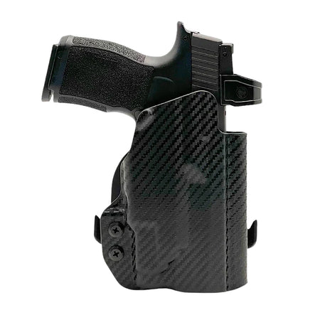 Rounded Gear Carbon Fiber Kydex OWB Paddle Holster Sig P365 TLR-7 Right Hand