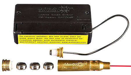 AimShot .223 Rem 20X Laser Boresighter BS22320X Brass Cartridge