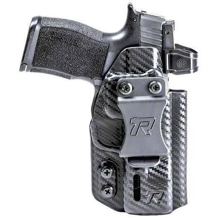 Rounded Gear Carbon Fiber Druid IWB/OWB Holster for Springfield Hellcat Ambidextrous