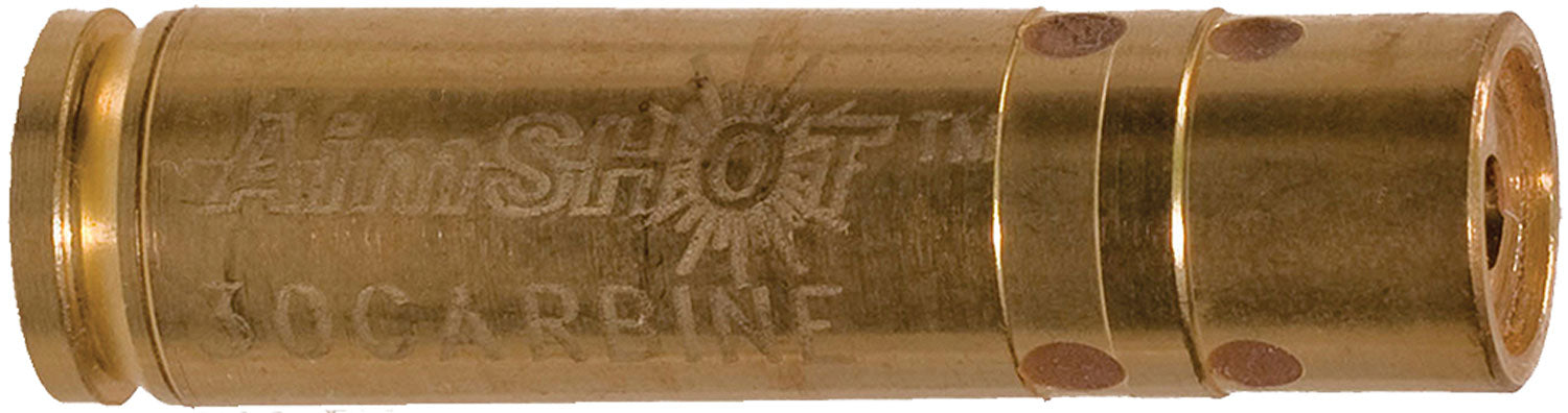 AimShot .30 Carbine Laser Boresighter BS30CAR 640nM Brass