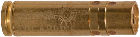 AimShot .30 Carbine Laser Boresighter BS30CAR 640nM Brass
