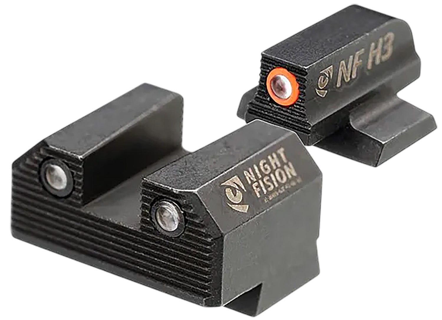 Night Fision Canik METE SF Optics Ready Stealth Night Sights CNK-029-187-250-OGZG Orange Outline