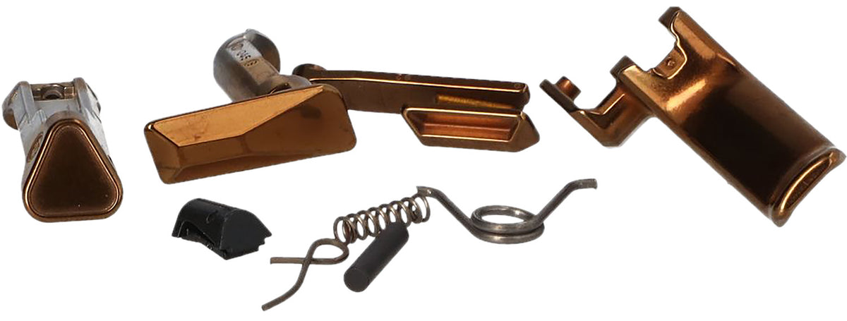 Sig Sauer 8901333 Red Bronze Flat Trigger Parts Kit for Sig P365 Series 9mm/380 ACP
