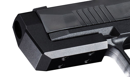 Vantage Point Armory 40006 Black Rail-Mount Compensator Compatible with Sig Sauer P365 XMACRO