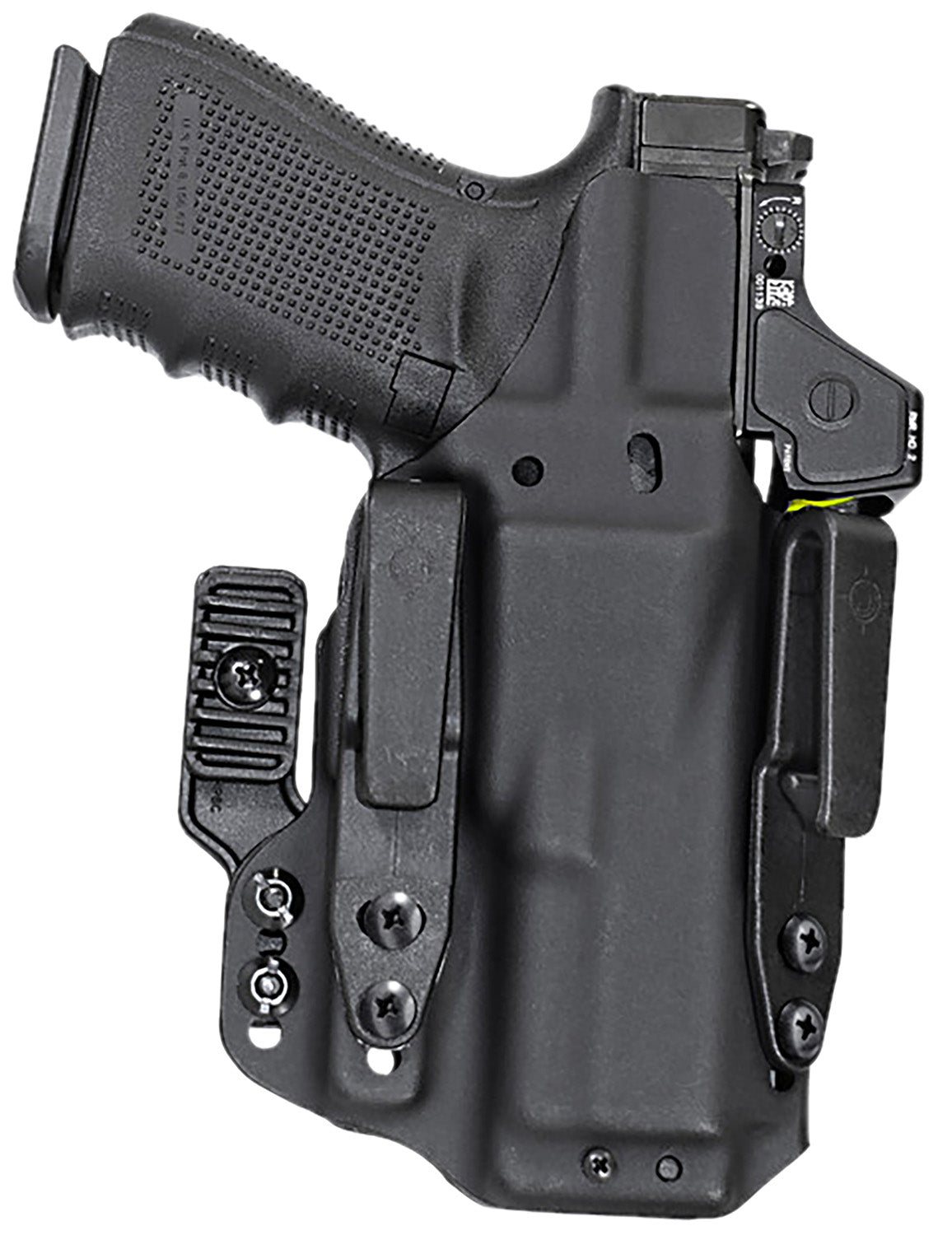 Mission First Tactical IWB Pro Series Black Holster Compatible with Glock 19/45