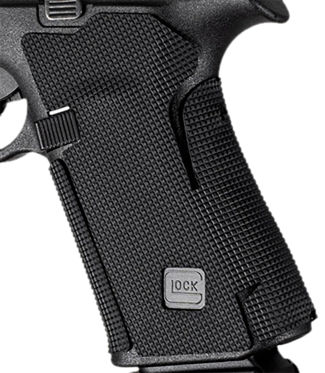Hogue 18268 Black Rubber Wrapter Grip Fits Glock 43X & 48