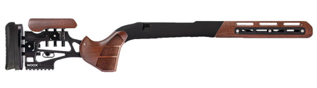 Woox Furiosa Precision Rifle Chassis Walnut Wood/Aluminum Fits Tikka T3/T3x 31" OAL