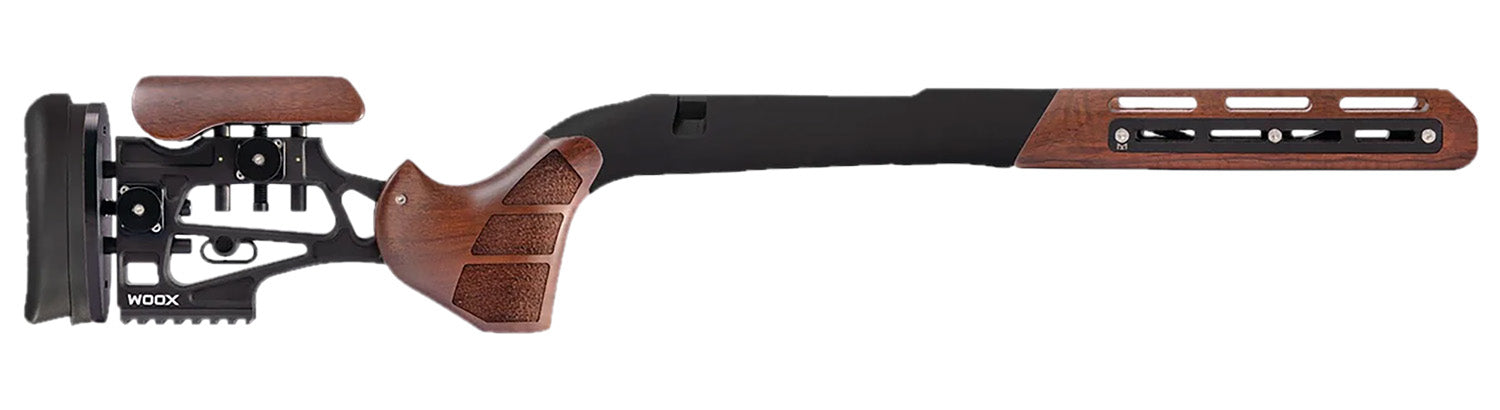 Woox Furiosa Precision Chassis Walnut/Aluminum Fits Remington 700 M5 DBM Short Action 31"