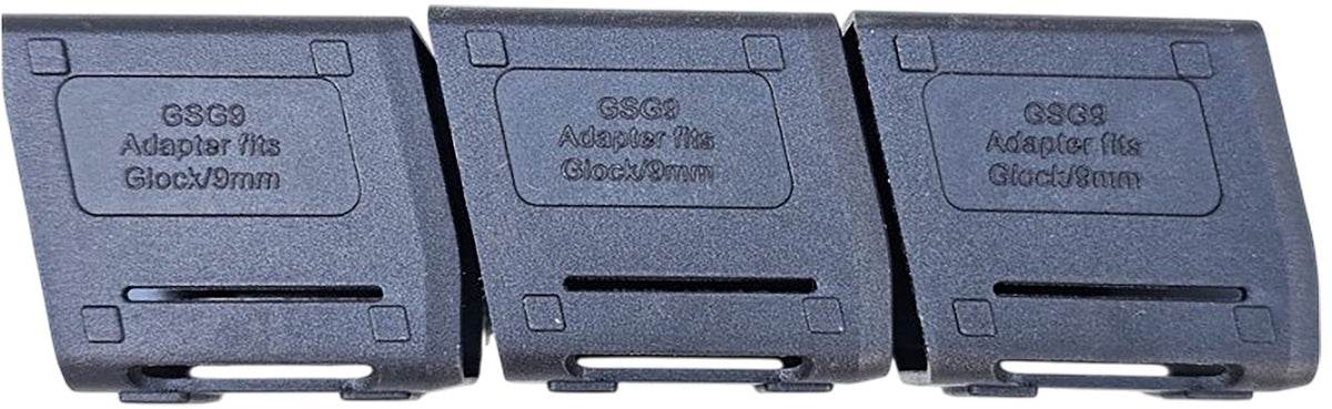 ATI GERMGSG9GLK Magazine Adapter Fits Glock 9mm Black 3-Pack