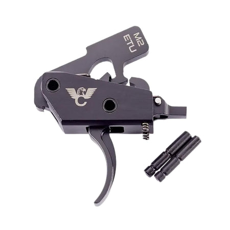 Wilson Combat TRETUM2 Universal Two-Stage Trigger Unit AR-15/AR-10 Black DLC Finish
