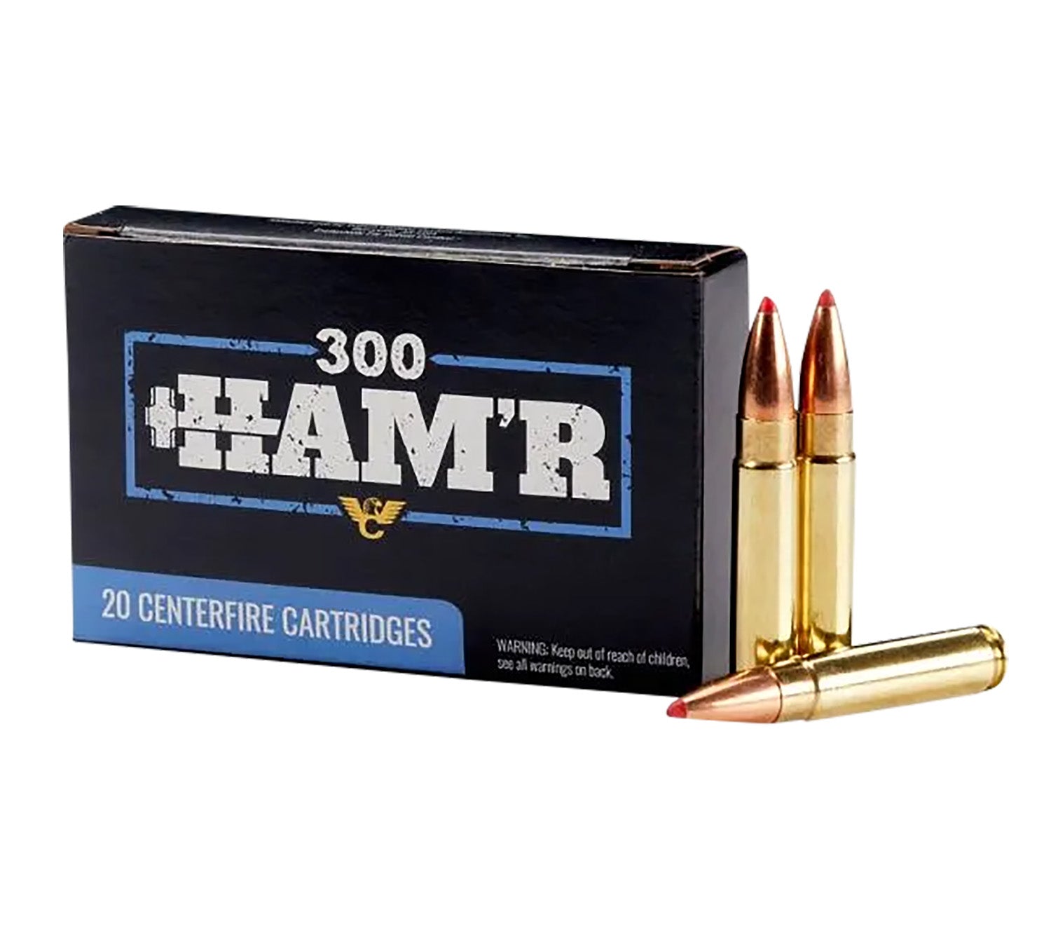 Wilson Combat .300 HAM'R Hornady FTX 135 grain Polymer Tipped Flat Based ammunition