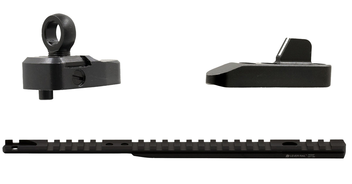 XS Sights ML10085 Marlin 336 Lever Action Optic Mount and Ghost Ring Sight Kit