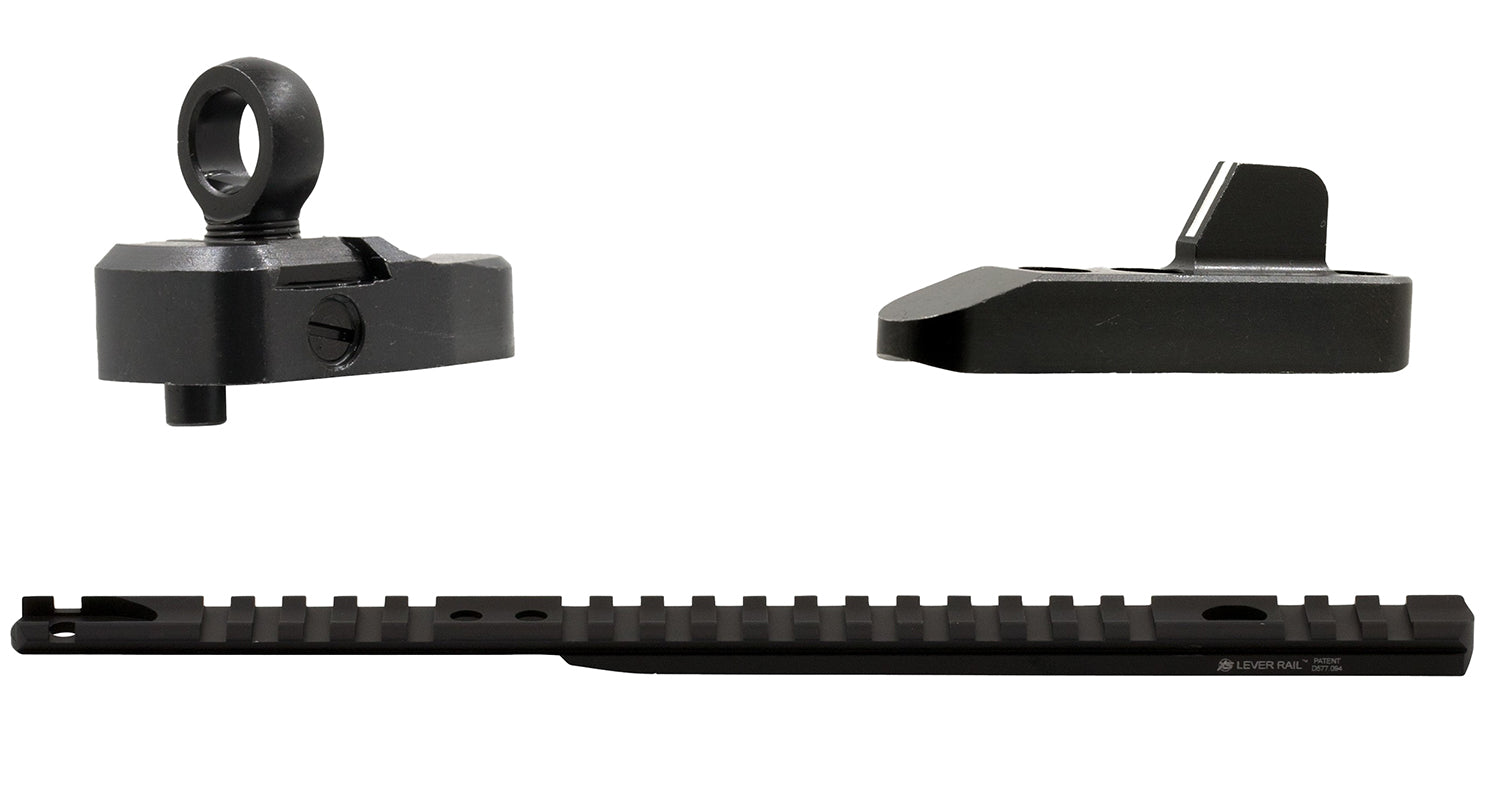 XS Sights ML10085 Marlin 336 Lever Action Optic Mount and Ghost Ring Sight Kit