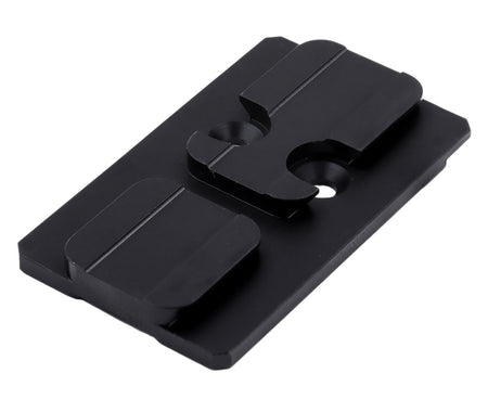 XS Sights GLOM001SM1ACRO ACRO Footprint Optic Plate for Glock MOS Black Nitride Steel