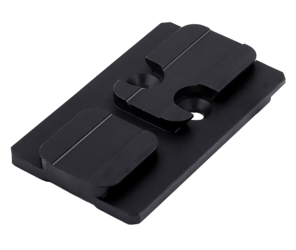 XS Sights GLOM001SM1ACRO ACRO Footprint Optic Plate for Glock MOS Black Nitride Steel