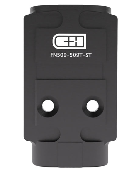 C&H Precision FN509509TST Optic Mount Plate for FN 509/510/545 Holosun 509T Steel Finish
