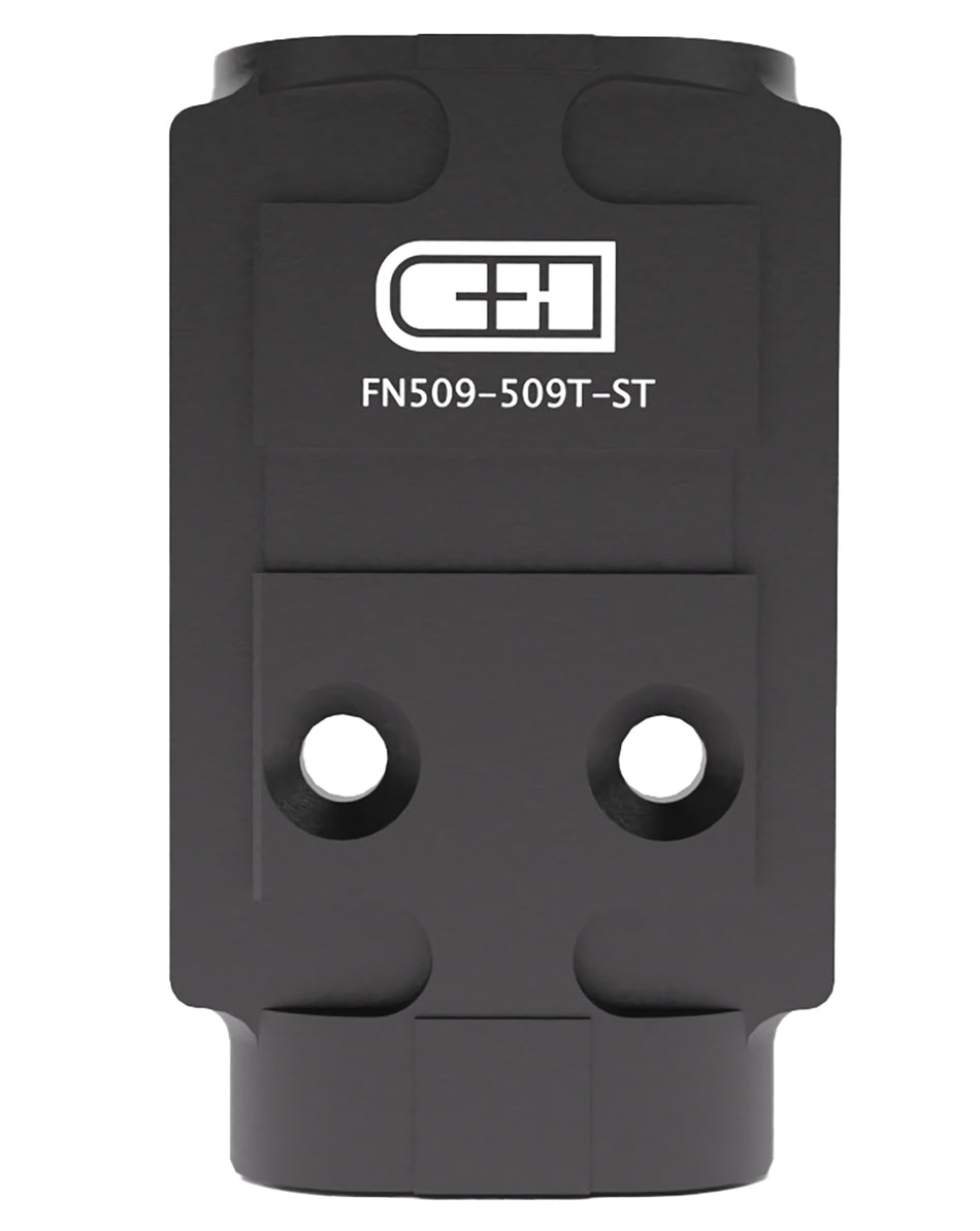 C&H Precision FN509509TST Optic Mount Plate for FN 509/510/545 Holosun 509T Steel Finish