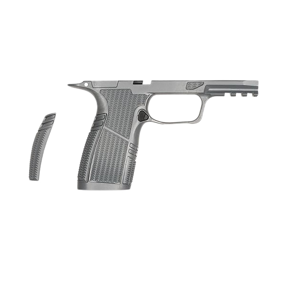 Sig P365 Snub Nose Grip Module Grey by Tyrant CNC