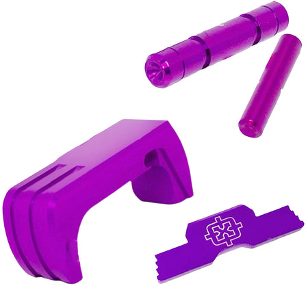 Cross Armory Glock 43 Purple Anodized 3-Piece Upgrade Kit