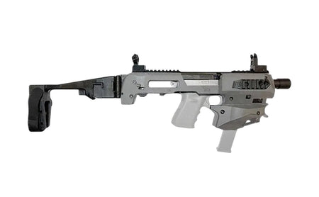 Meta Tactical Llc MCKGEN3TU Glock Gen3 Micro Conversion Chassis Kit Tungsten Synthetic