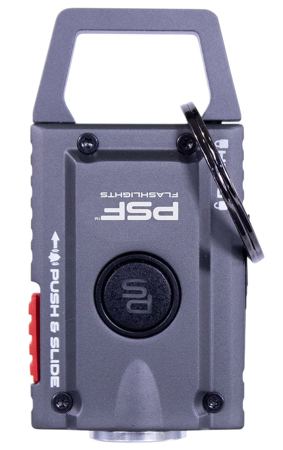 Police Security Alert120 500 Lumens Flashlight with Alarm Feature 40/75m Range