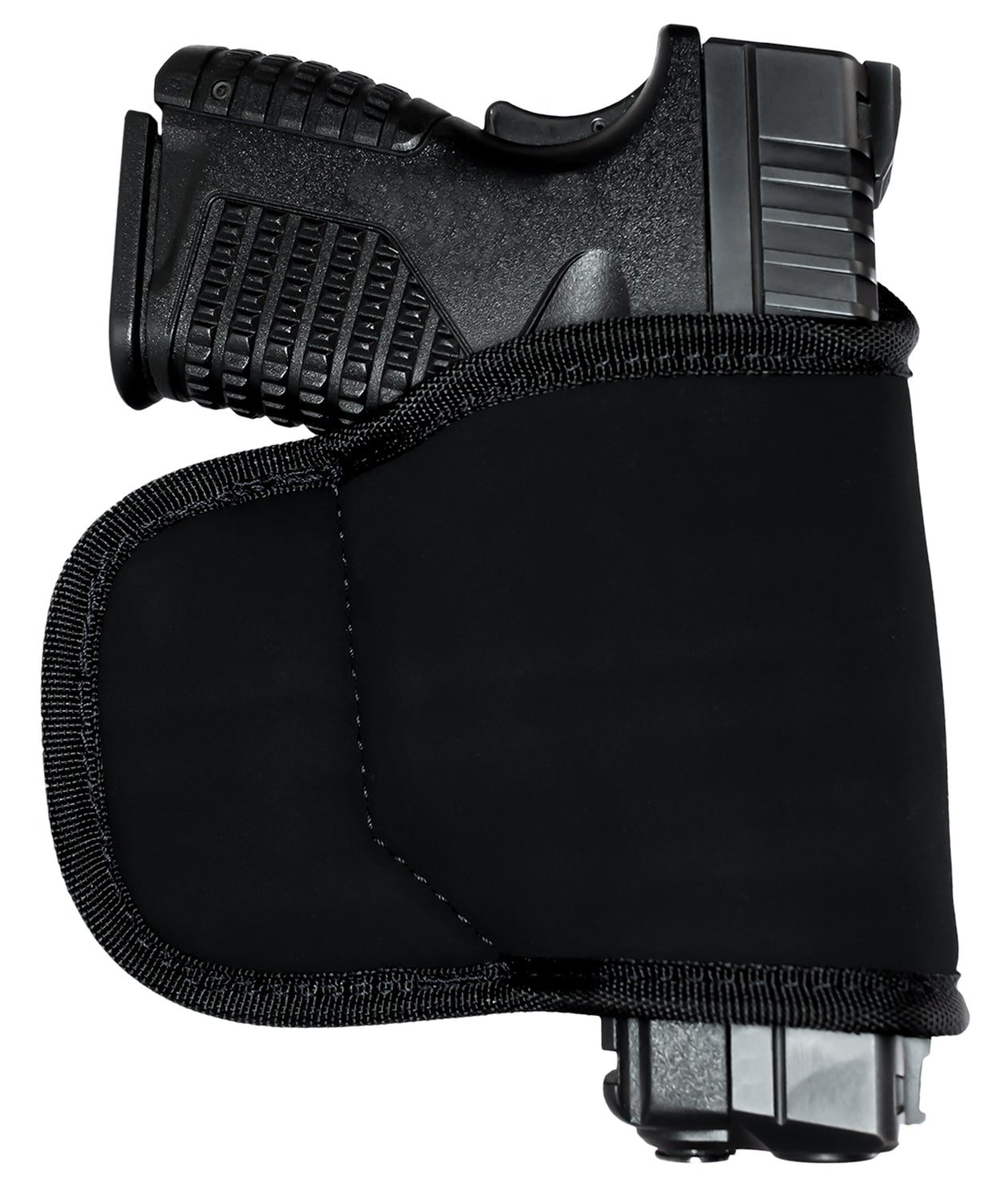 GrovTec GTHL15098BLKL Multi-Fit OWB Black Holster Small/Medium Semi-Auto Size 98 Left Hand