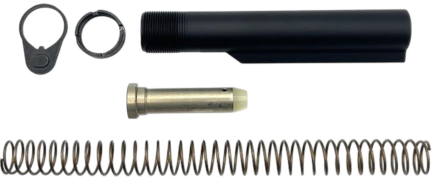 LBE Unlimited Black H2 Buffer Tube Kit for AR-Style Platform