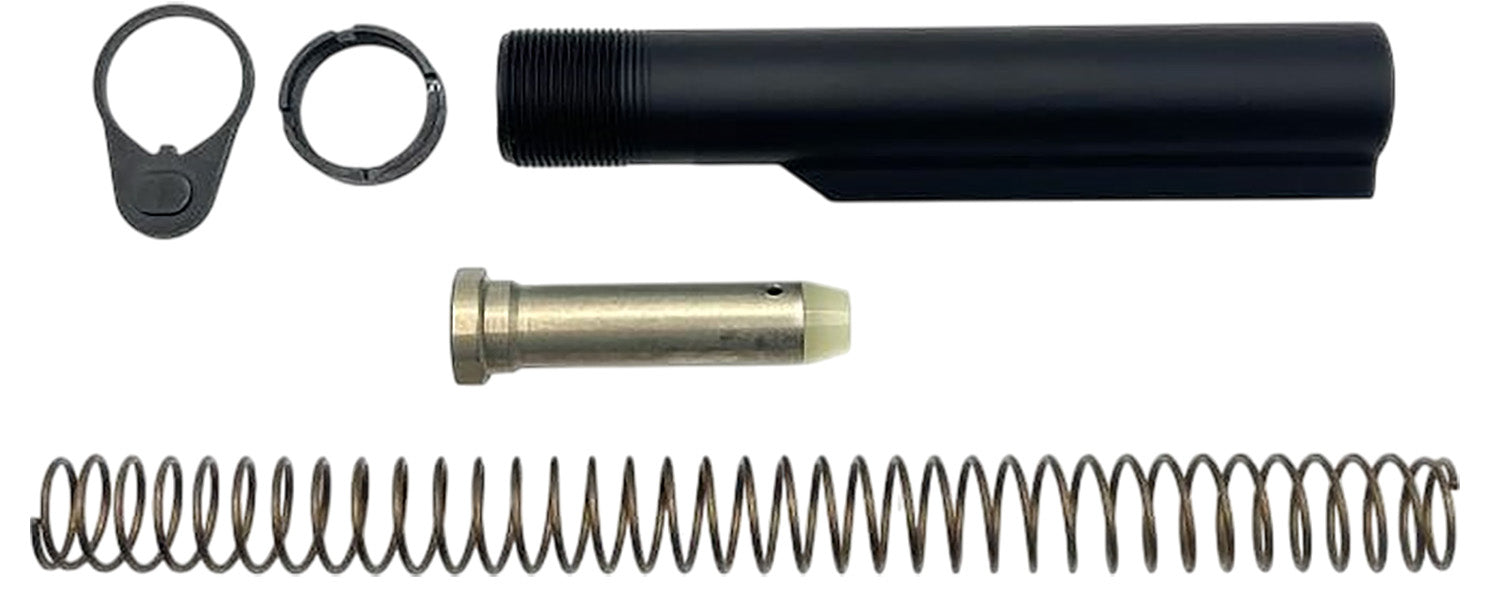LBE Unlimited Black H3 Buffer Tube Kit for AR-Style Platform