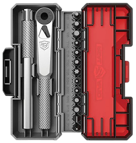 Real Avid X3 Driver Gunsmithing Bit Set AVX3GBS13 13 Piece Silver