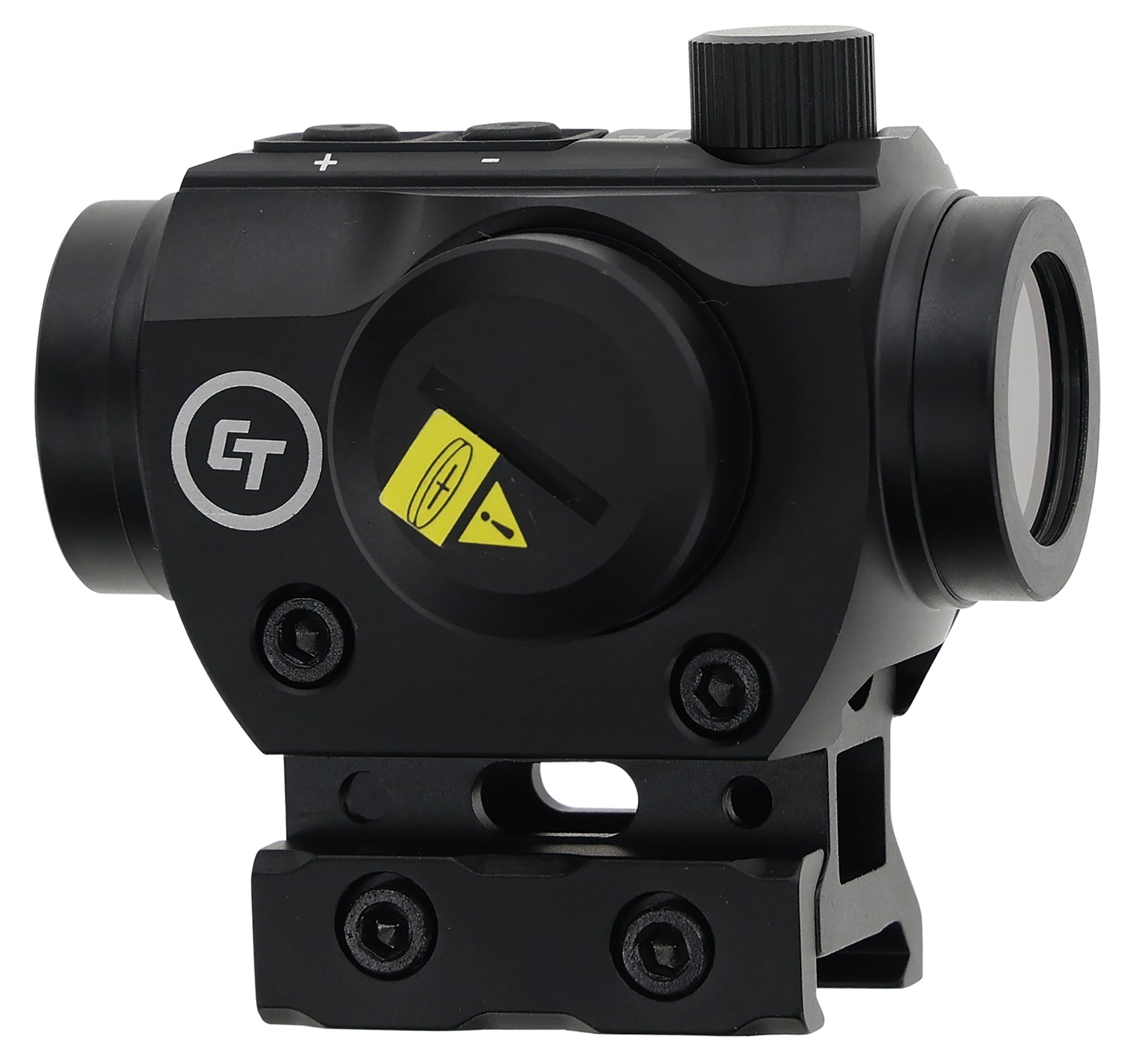Crimson Trace CTS-25 Compact Red Dot Sight 4 MOA Black Includes Riser