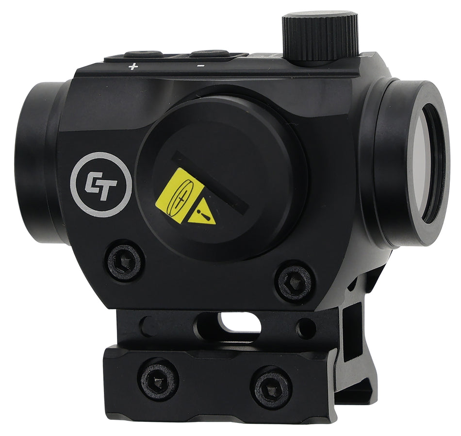 Crimson Trace CTS-25 Compact Red Dot Sight 4 MOA Black Includes Riser