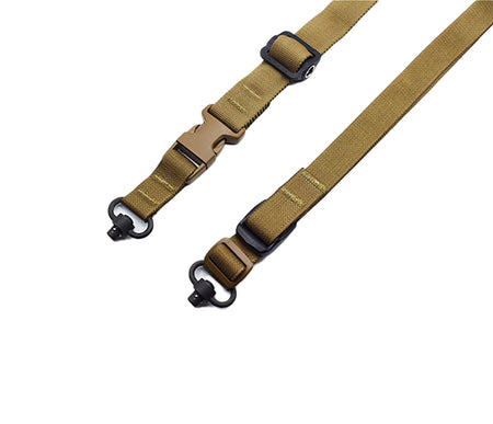 Tacshield T6031CY Coyote Warrior Sling Quick Adjust Quick Detach Push Button