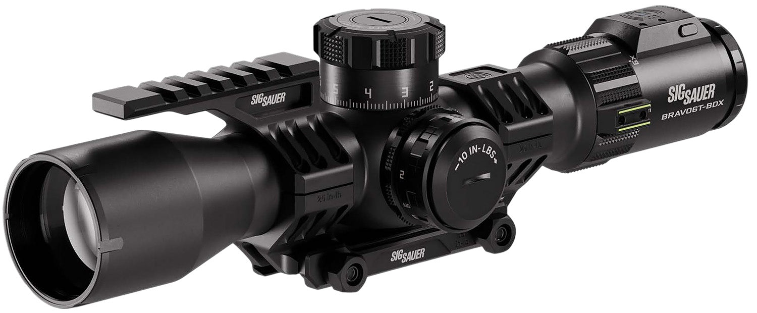 Sig Sauer Bravo6T BDX SOBBDX63104 3-18x44mm 35mm Tube Illuminated MRAD DEV-L Reticle Black