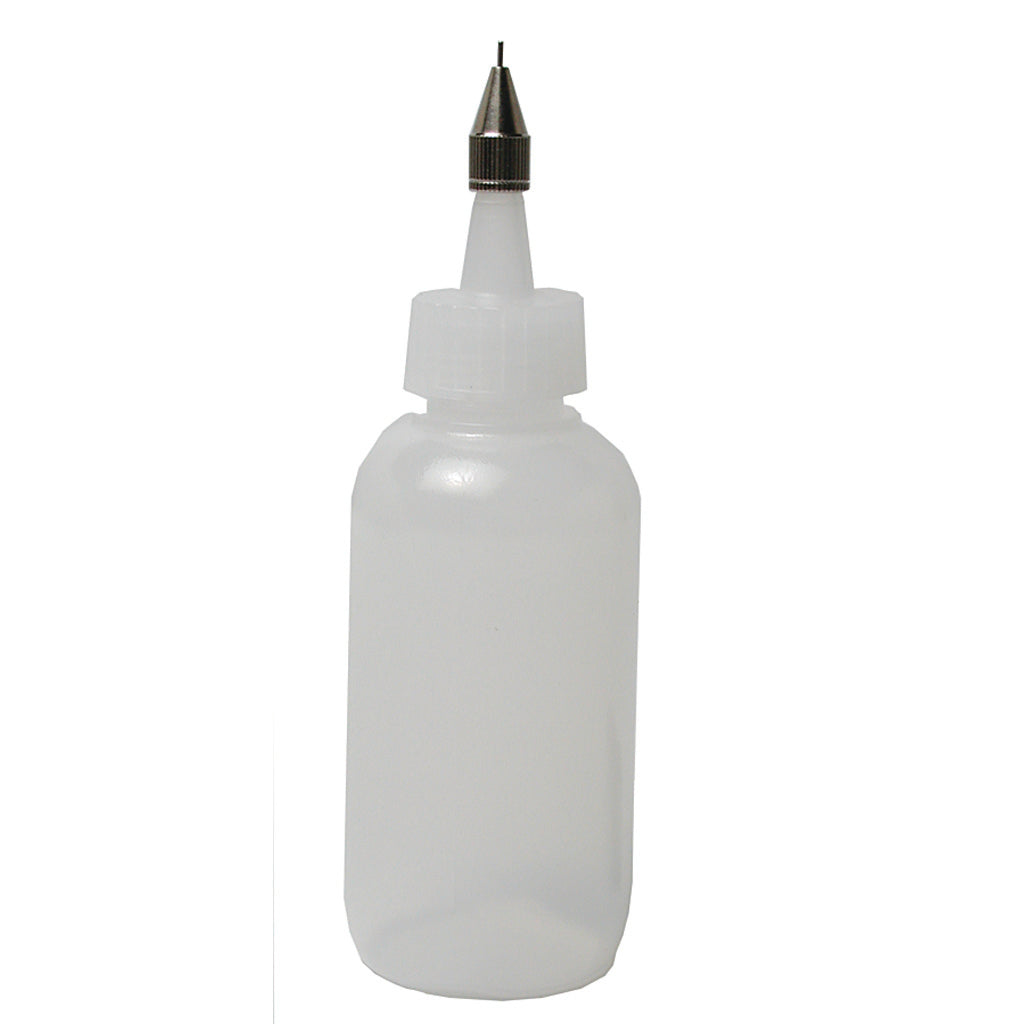 Vista Glue Bottle with Precision Tips for Fletching Arrows 2 oz.