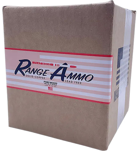 Fort Scott Munitions 556-055-SCVFNRA Range Ammo 5.56NATO 80gr Solid Copper Flat Nose 500rds