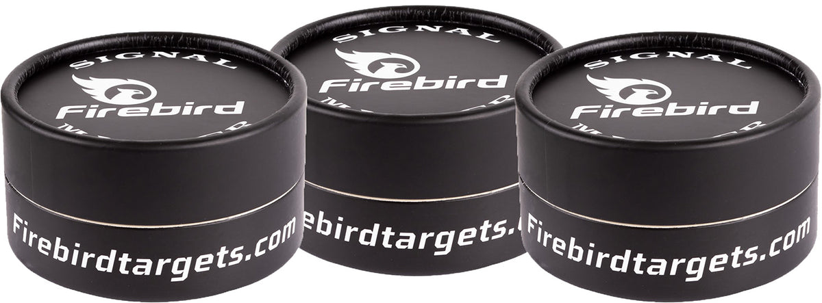 Firebird USA SMG Green 65mm Reactive Signal Marker Shooting Target Universal Firearm 3-Pack