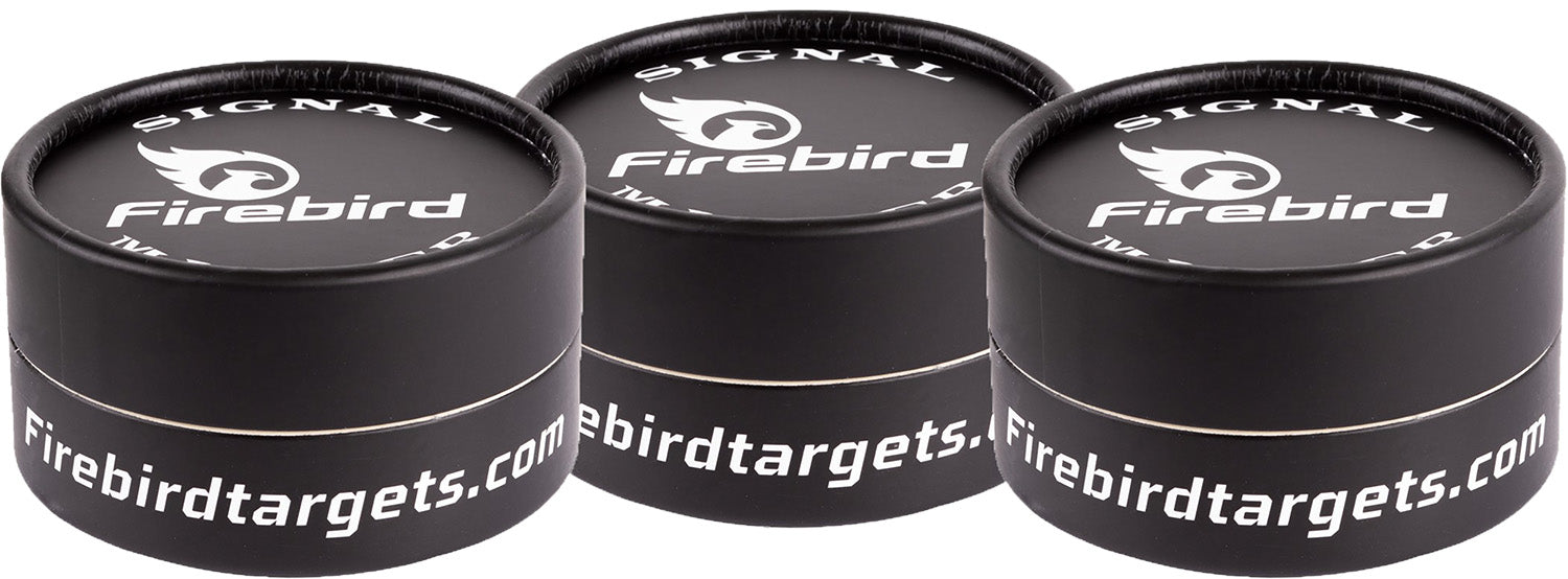 Firebird USA SMG Green 65mm Reactive Signal Marker Shooting Target Universal Firearm 3-Pack