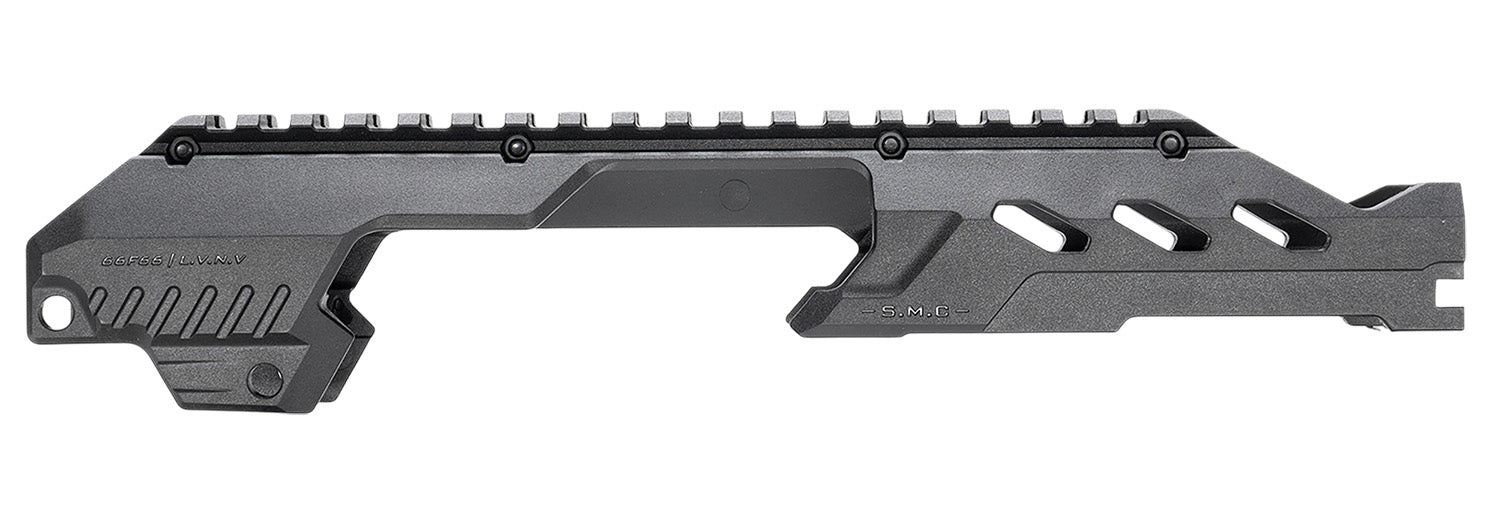 Strike Industries Sig P320 SMC Charlie Extended Charging Handle Top Rail Black
