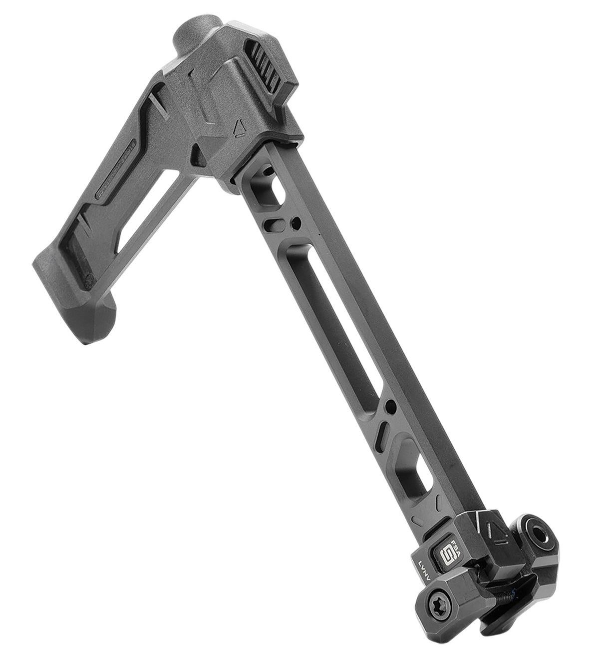 Strike Industries FSA Single Folder Stabilizer Picatinny Rail Mount Black Steel