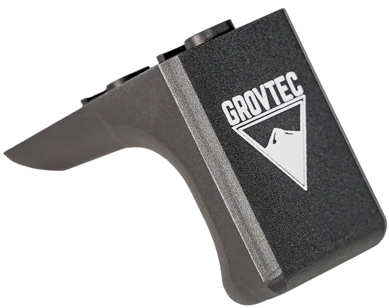 GrovTec GTHM321 G-Stop Black Anodized Aluminum Reversible Hand Stop