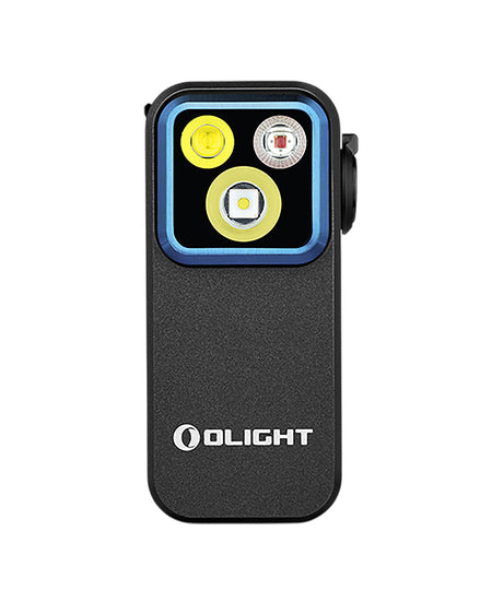 Olightstore USA OCLIPPROBLK Oclip Pro Black Aluminum LED Flashlight 500/380/40 Lumens