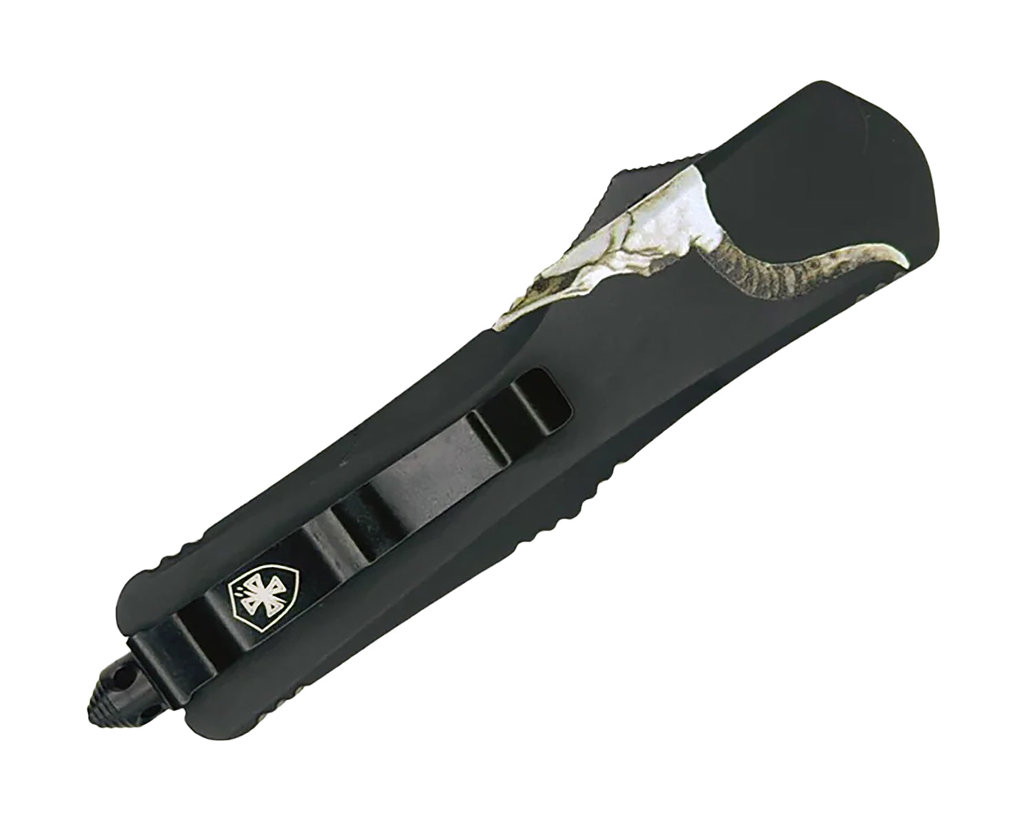 Templar Knife Gen II Badlands Slim 3.43" Out-The-Front Tanto Plain 440C Stainless Blade Glass Breaker Pocket Clip