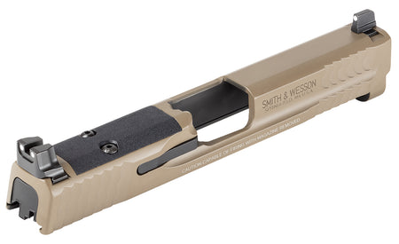 Smith & Wesson 14478 Optic Ready Serrated Slide Assembly for Shield 9mm - FDE