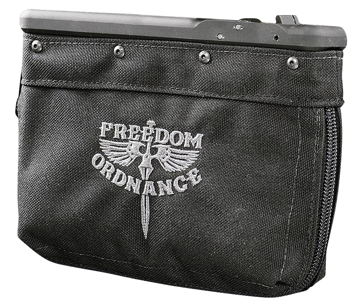 Freedom Ordnance FM9A84 FM-9 9mm 100 Round Belt Bag Black Waist Mount